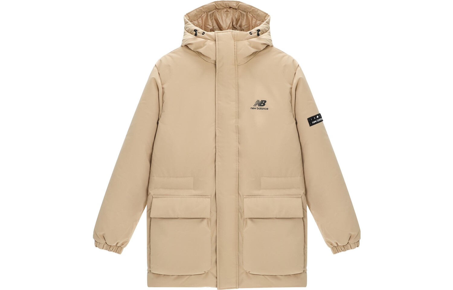 

Пуховик унисекс New Balance, Бежевый