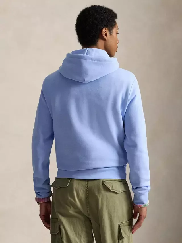 Худи Polo Bear из смесовой хлопковой ткани, цвет Остин Блю Ralph Lauren — фото 2