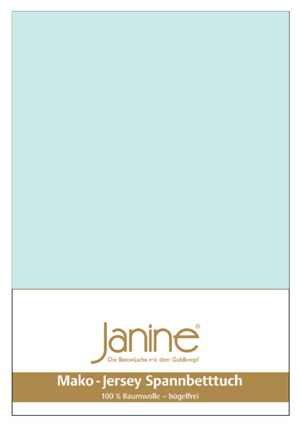 

Простыня Janine Mako Feinjersey, цвет morgennebel