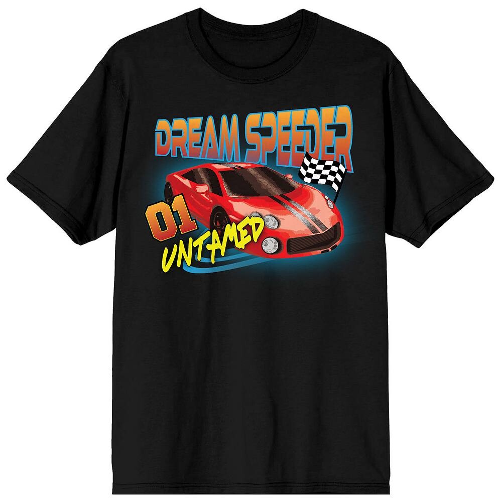 

Мужская красная футболка Car Fanatic Car Licensed Character, черный