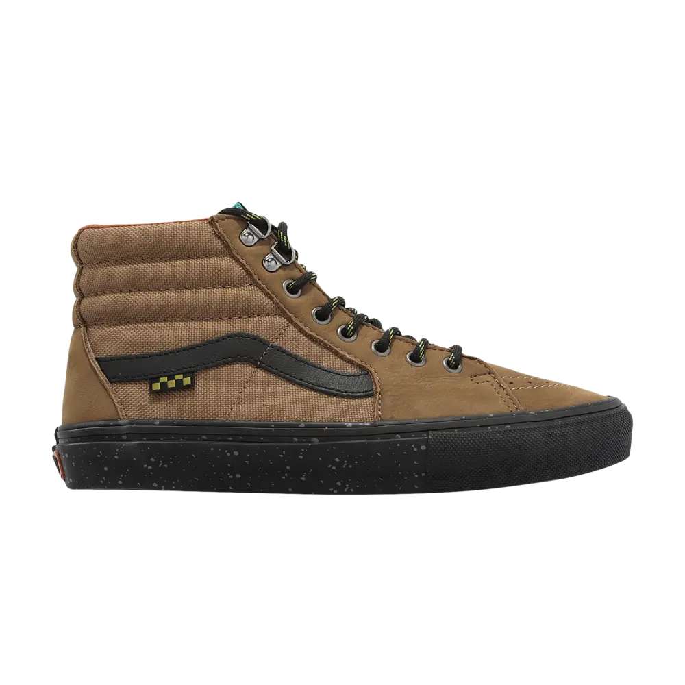 

Ботинки Skate Sk8-Hi Vans, коричневый