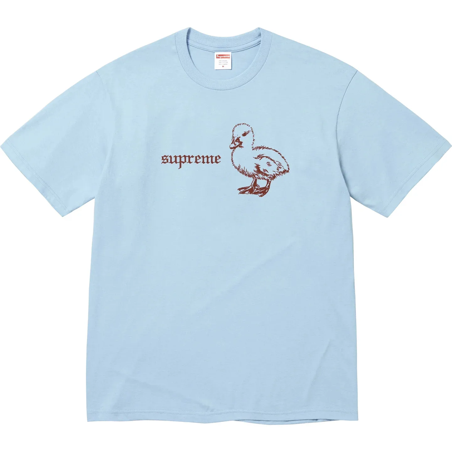Футболка Duck Tee Unisex Supreme, Orange/Orange — фото 4