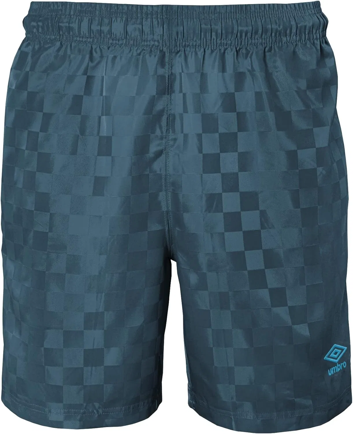 Детские шорты Umbro с клетчатым рисунком, Stargazer/Blue Jewel