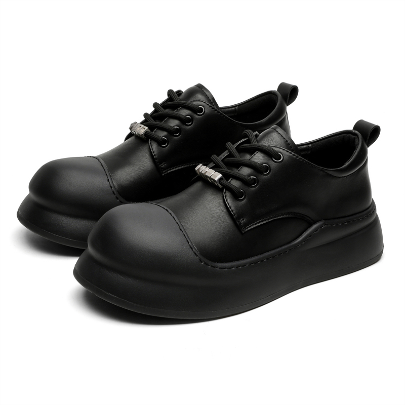 

KUNGFUDEER Скользоустойчивые унисекс скейтерские кроссовки лоу-топ черные, цвет Black