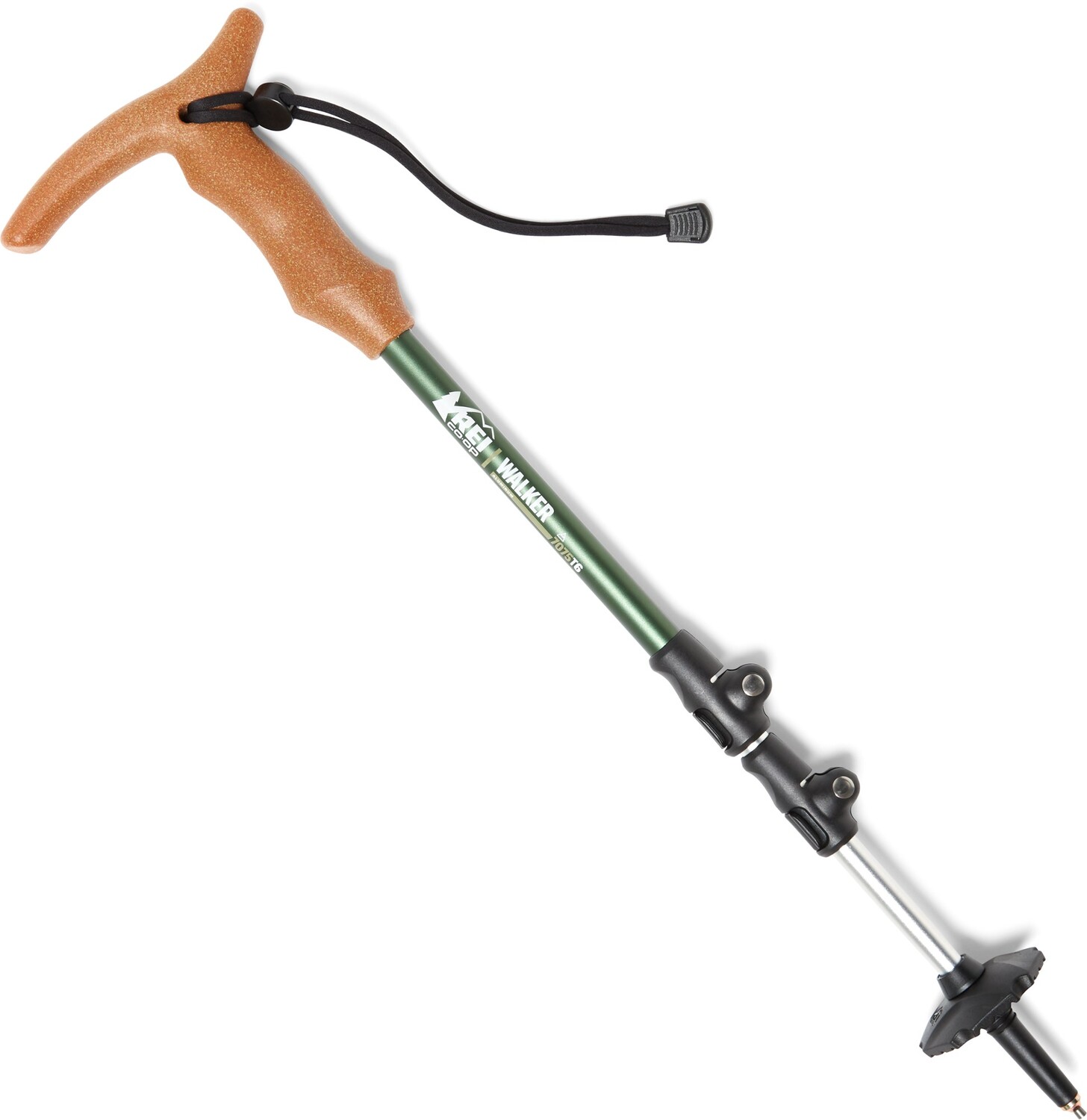 

Walker Power Lock Staff - Single REI Co-op, зеленый