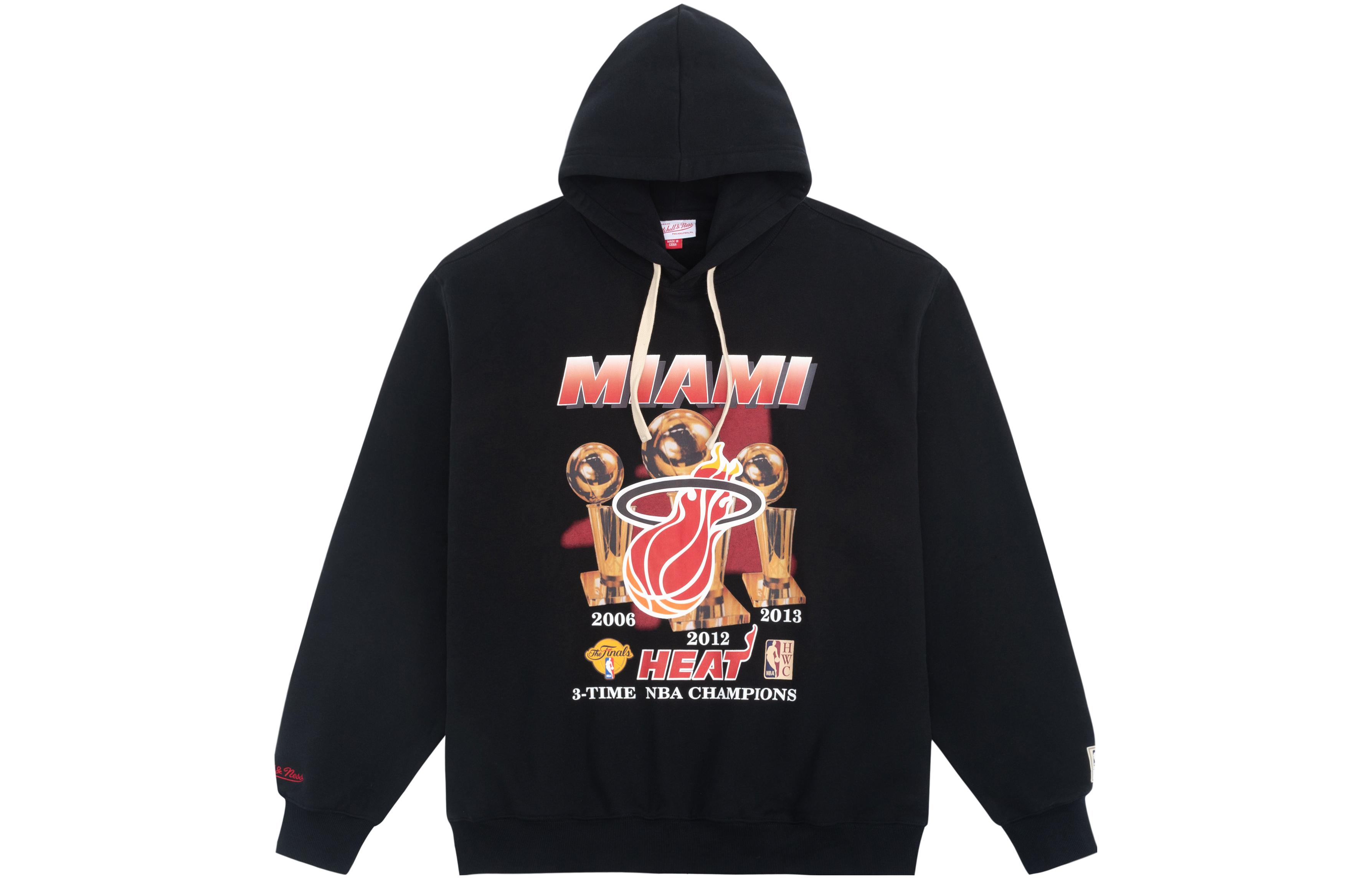 

Свитшот унисекс черный Mitchell Ness