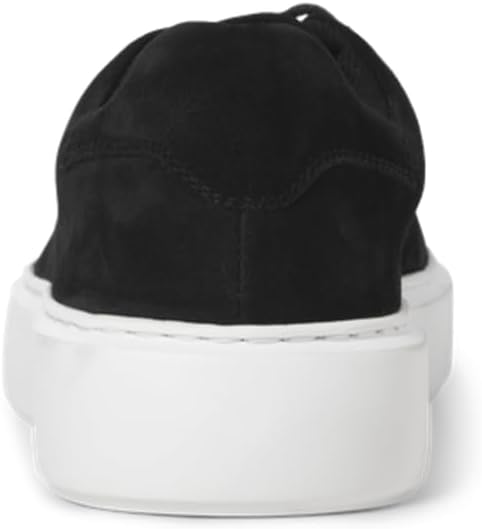 Мужские кожаные кроссовки JACK JONES Smart Casual Jfwstockholm Ln Jack & Jones, черный — фото 4