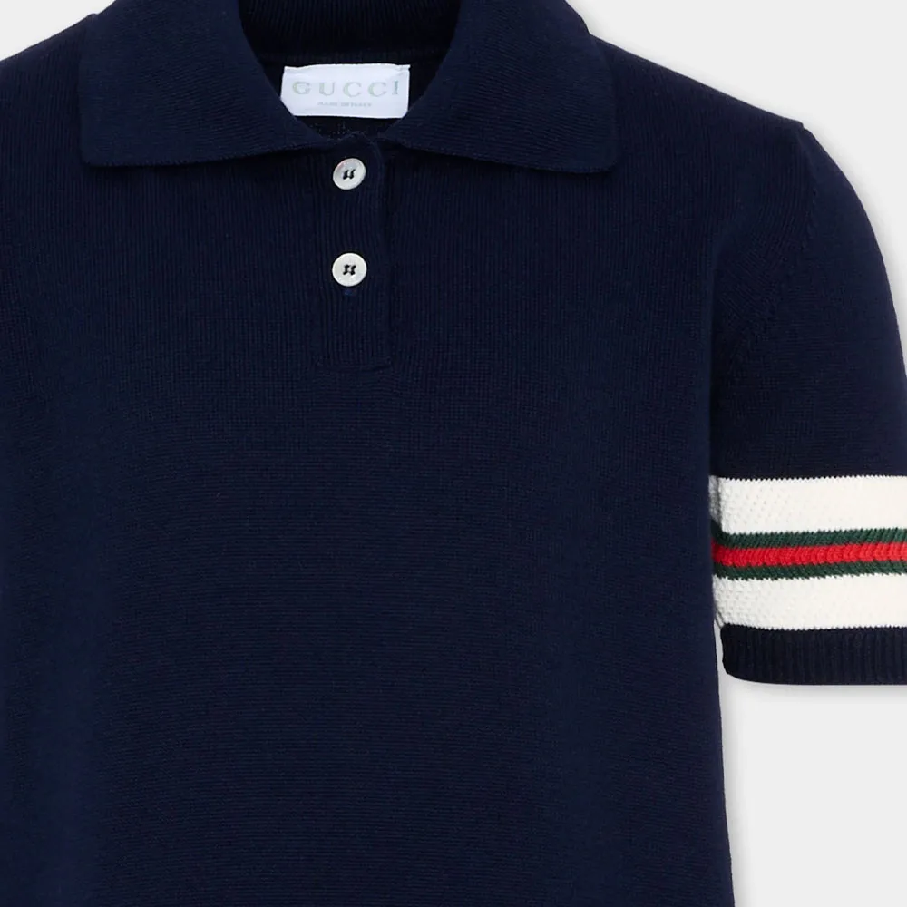 Платье женское GUCCI Moderate, летнее, синий — фото 4