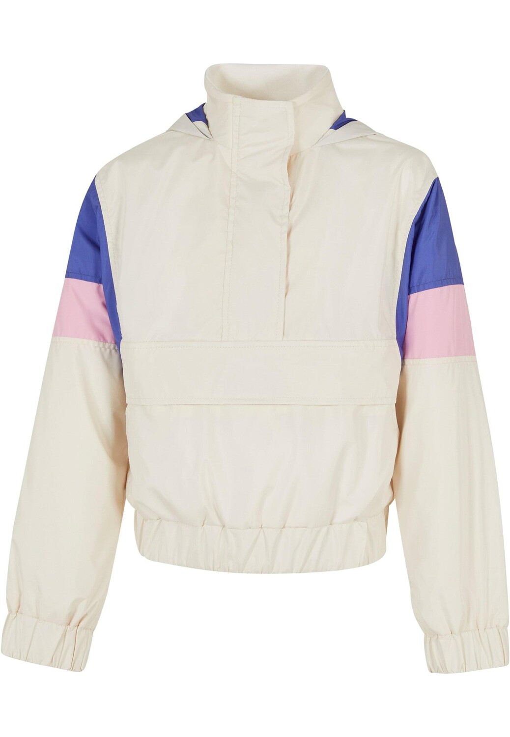 

Функциональная куртка Urban Classics Windbreaker, цвет whitesand/purpleday/girlypink