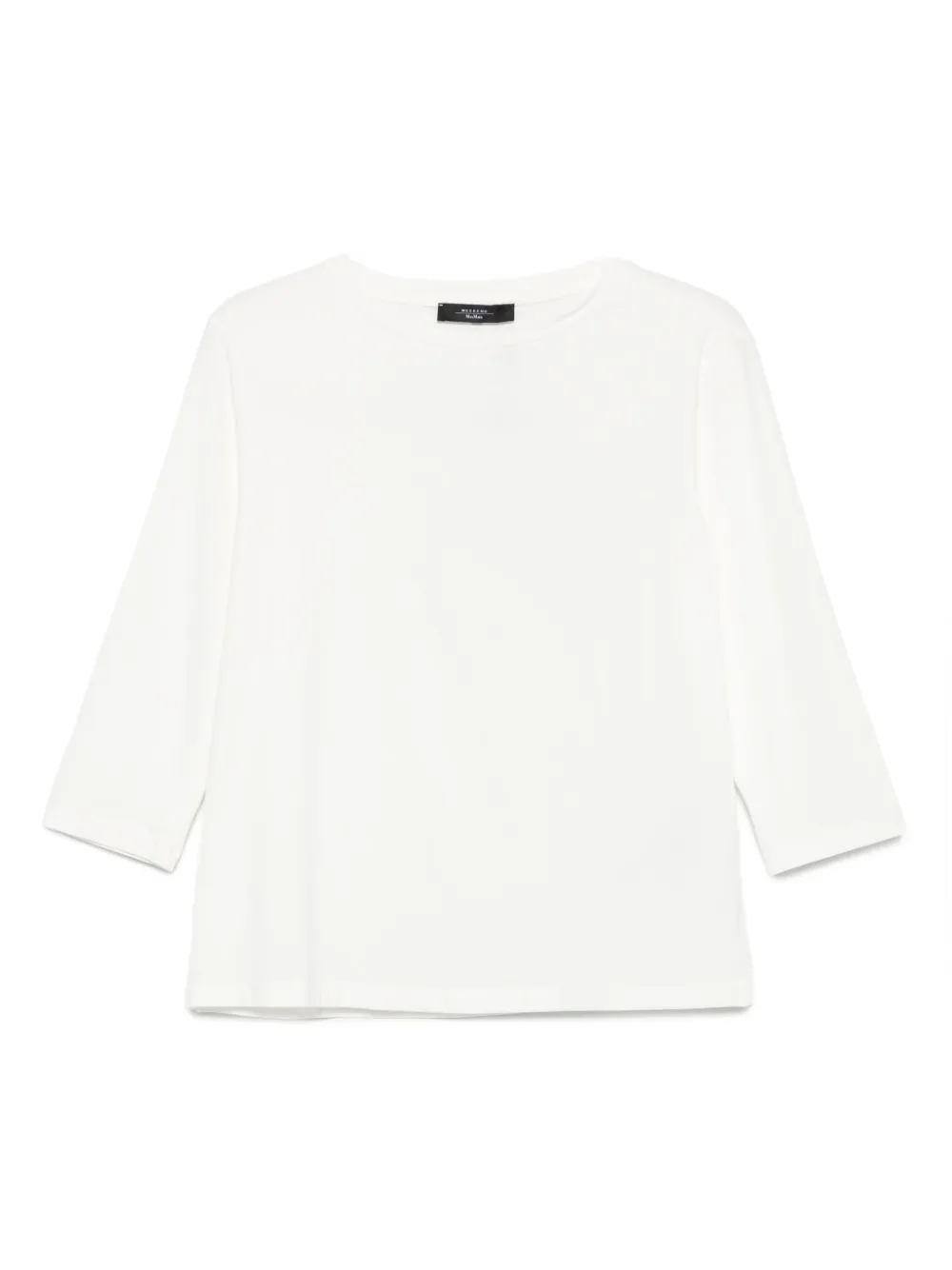 

Топ с рукавами три четверти Weekend Max Mara, белый