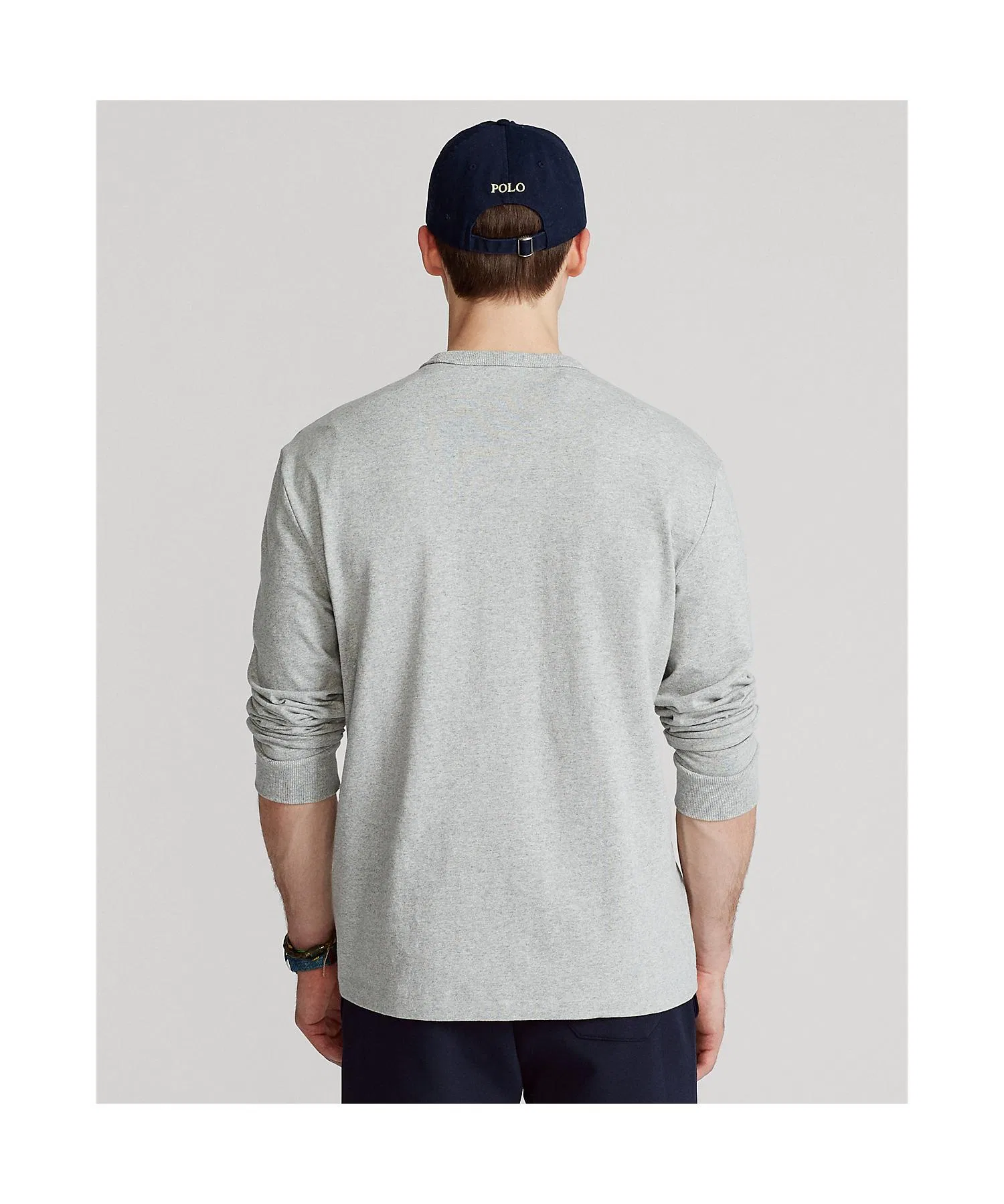 Мужская футболка POLO RALPH LAUREN с длинным рукавом — фото 4