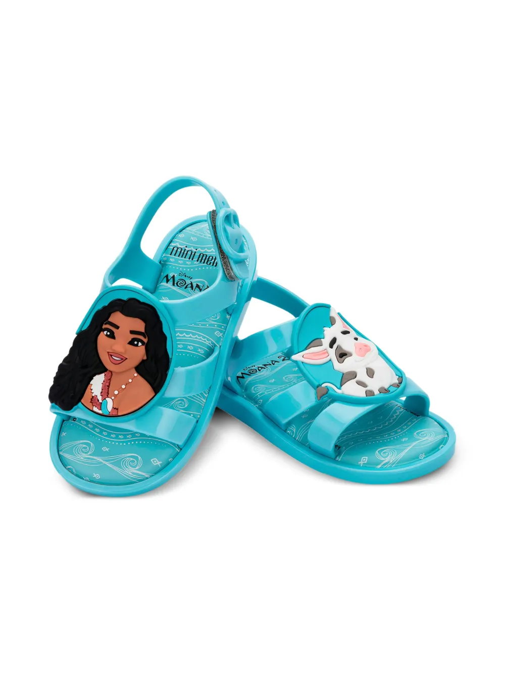 Сандалии Colorland Moana из коллаборации с Disney Mini Melissa, синий — фото 3