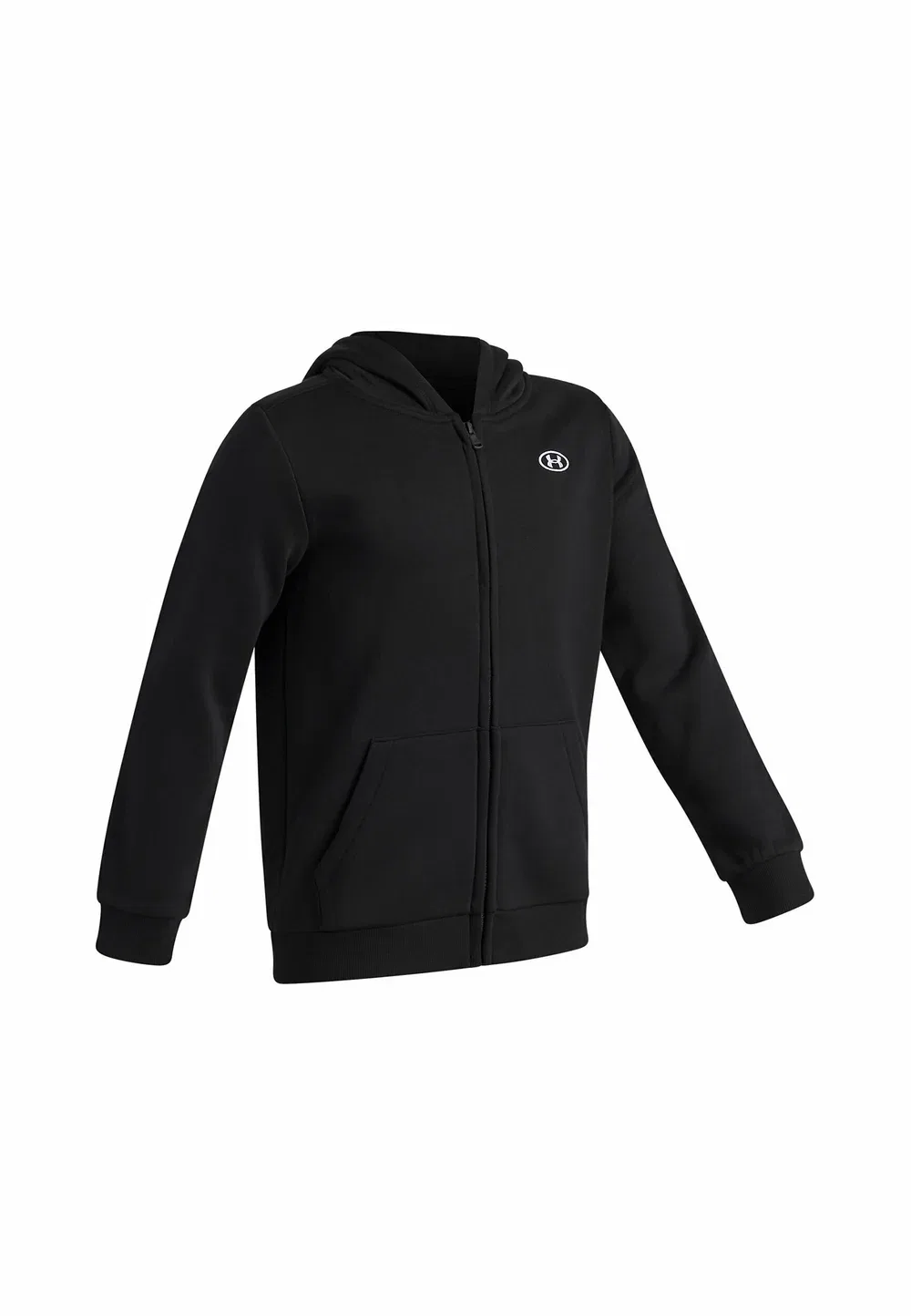 Флисовая толстовка Rival на молнии Under Armour, Ultimate Black — фото 3