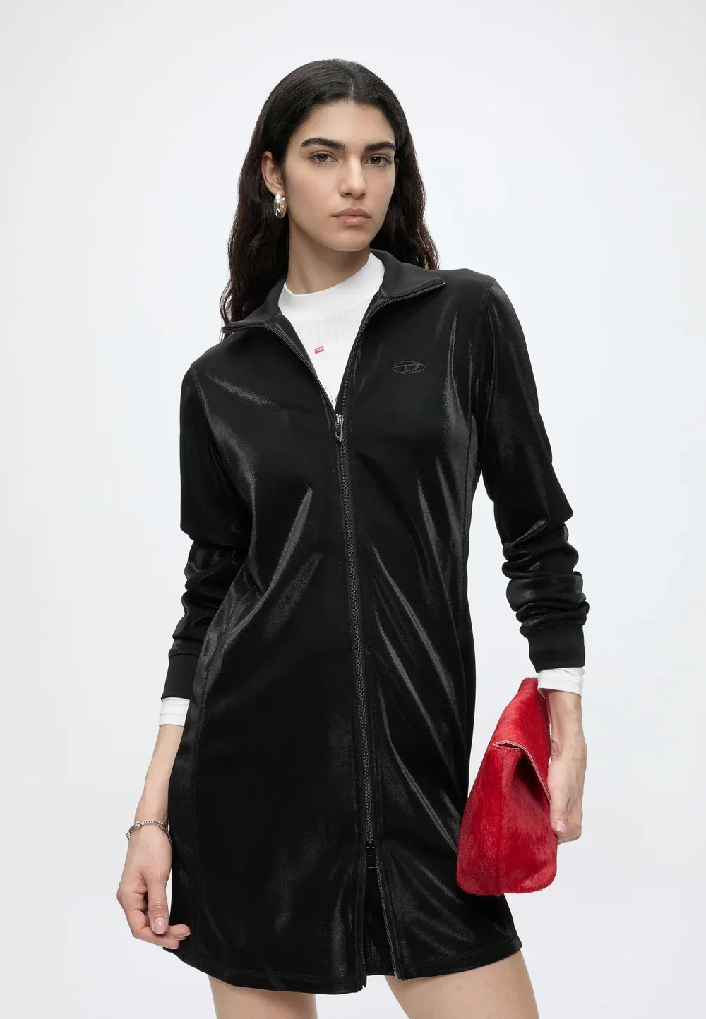 Рози - коктейльное платье / вечернее платье Diesel, Black — фото 4