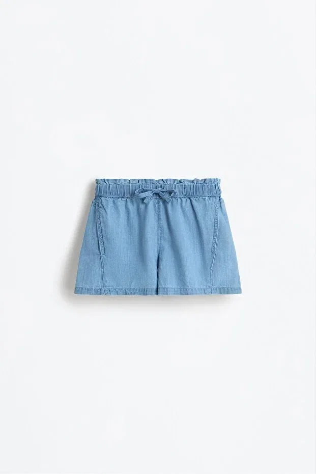 Детские шорты для девочек джинсовые Lefties, Light Blue