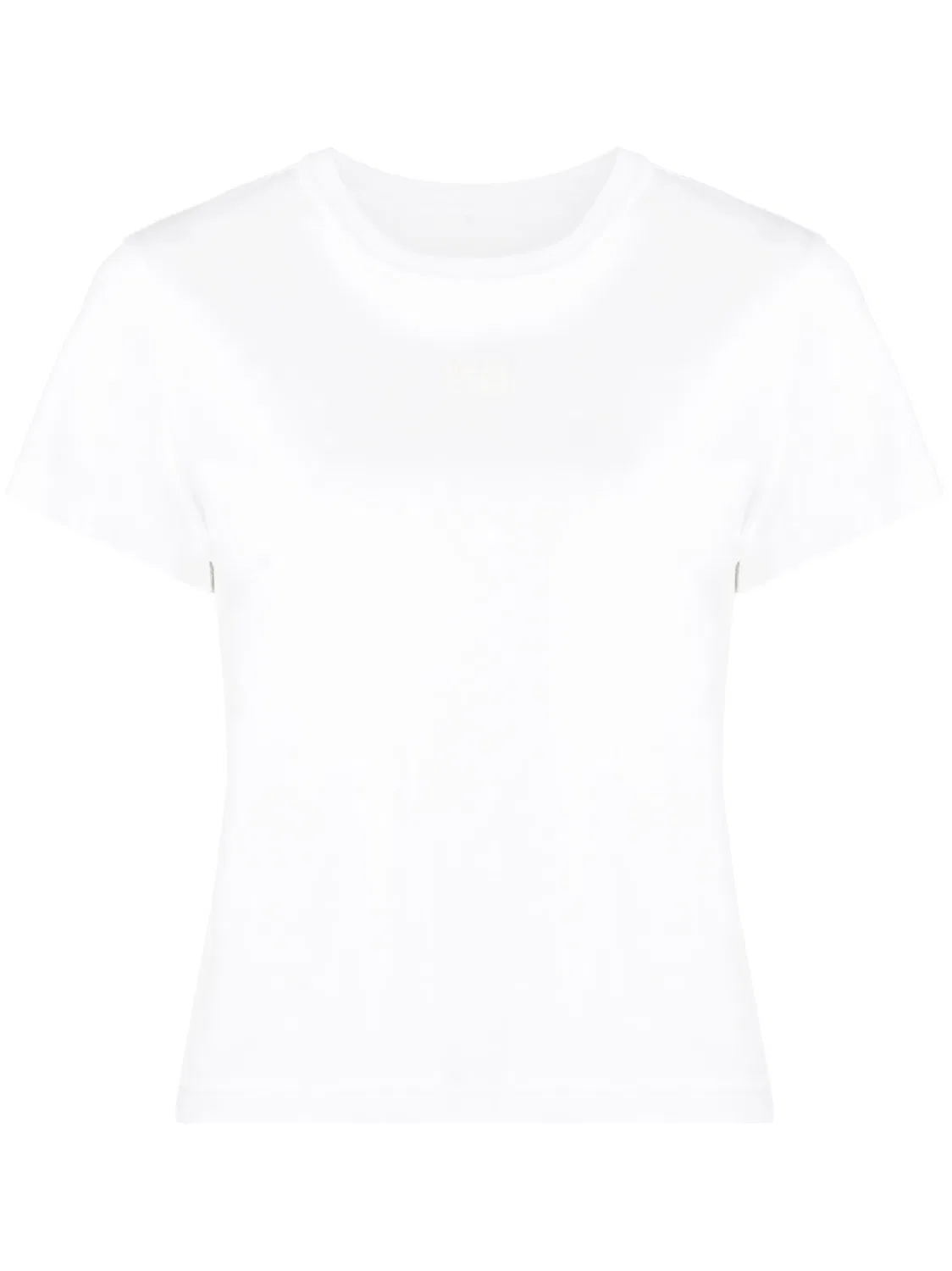Футболка с Тиснением Логотипа Alexander Wang, белый
