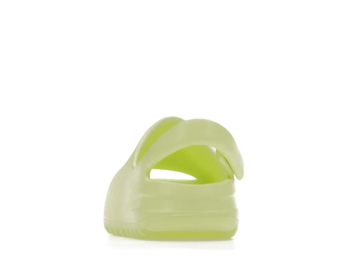 Детские сланцы Yeezy Slide Adidas, Glow Green — фото 4