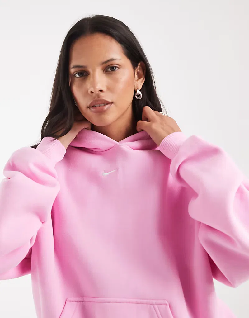 Худи Nike Studio Fleece, розовый — фото 2