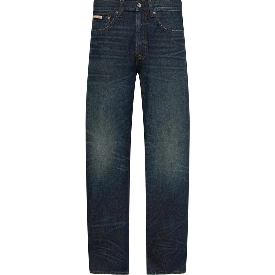 Мужские джинсы Calvin Klein 90S Straight Timber, 4DQ, Темно-синий — фото 2