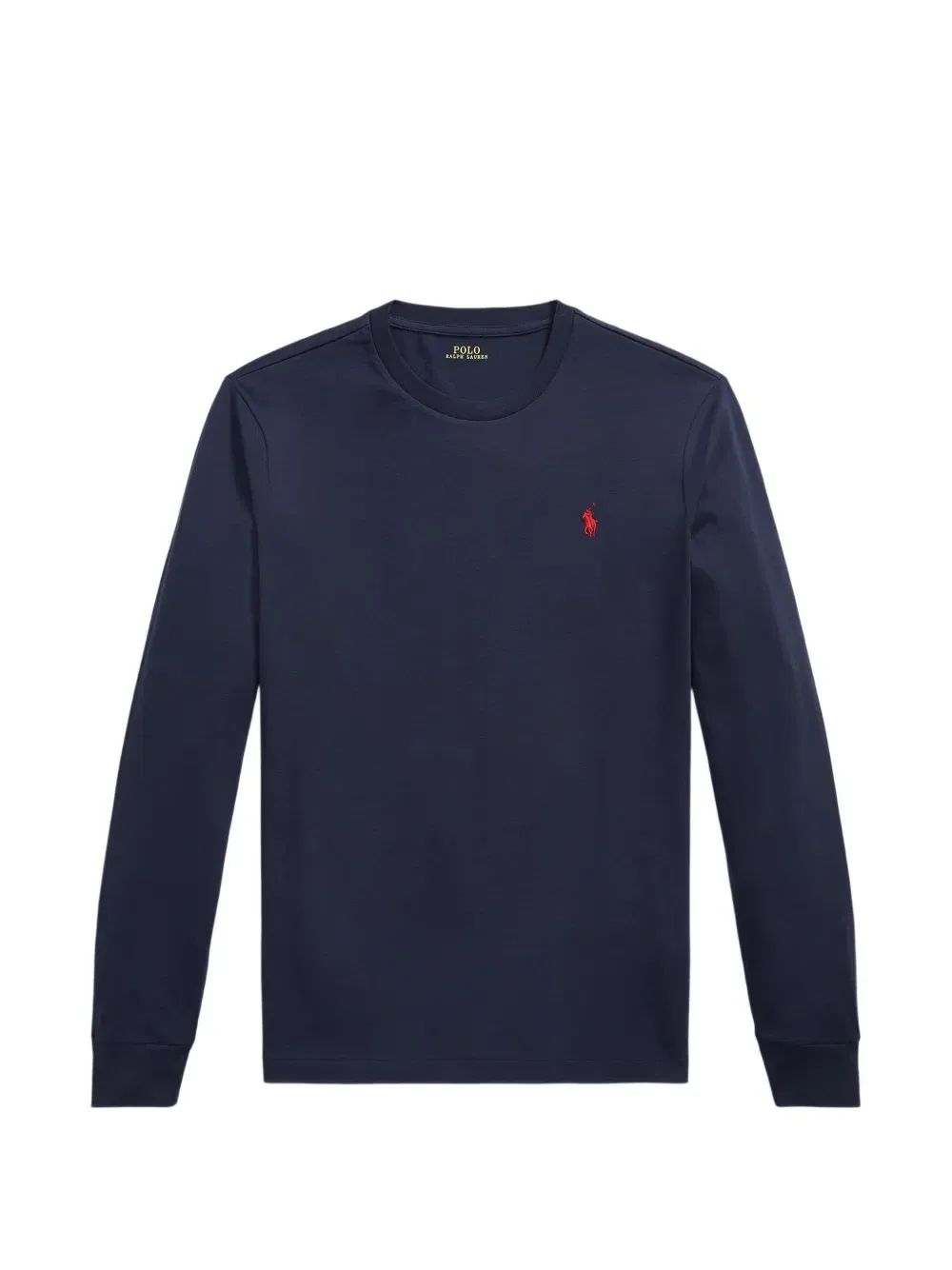Футболка из джерси Custom Slim Fit Polo Ralph Lauren, синий