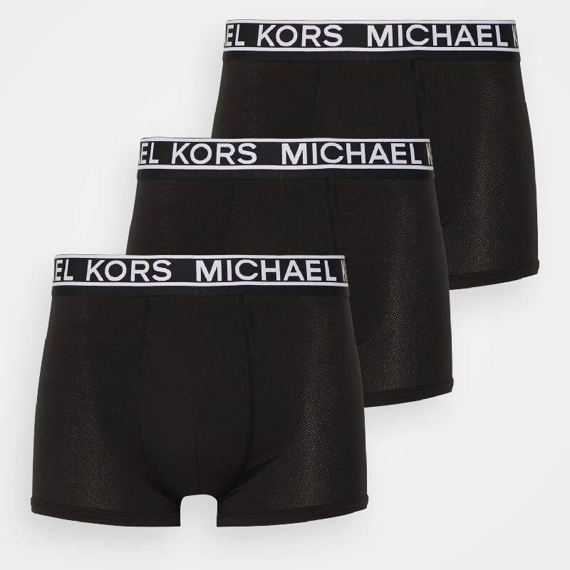 

Боксеры мужские Michael Kors Basic Trunk 3 Pack, черный