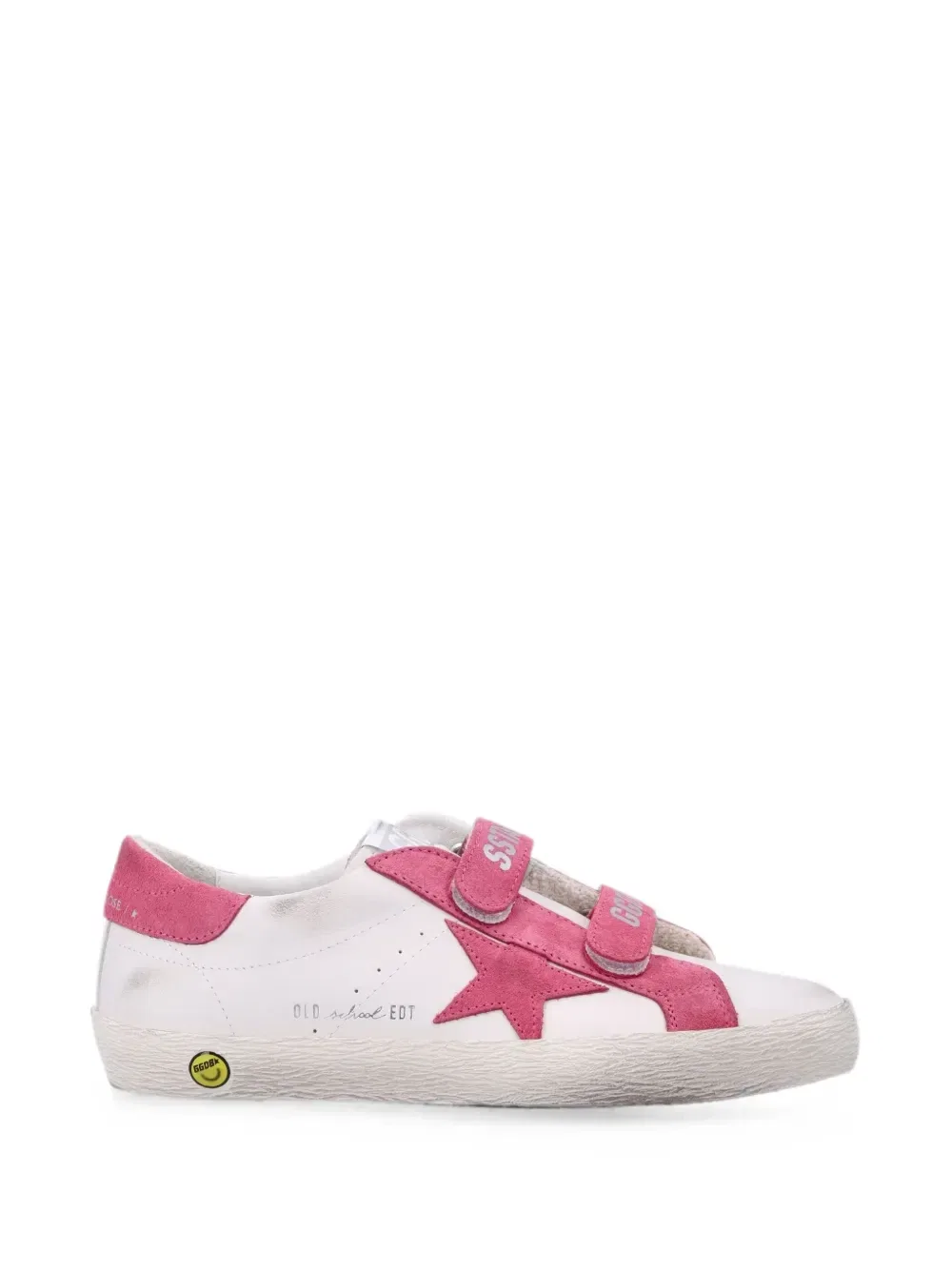 Кеды Old School со звездной нашивкой Golden Goose Kids, белый