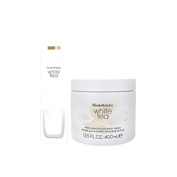Женский набор парфюма и крема для тела White Tea Elizabeth Arden, White