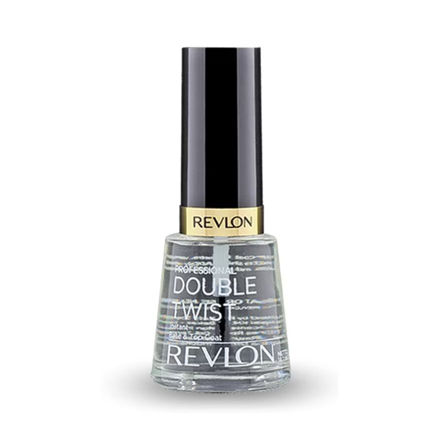 

Revlon Профессиональное базовое верхнее покрытие Double Twist Instant Base Top Coat 14,7 мл, Clear