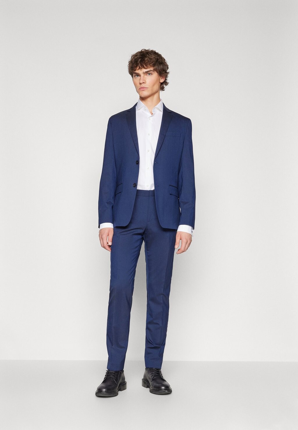 Брюки Regular Pant Calvin Klein, чернильно-синие — фото 2