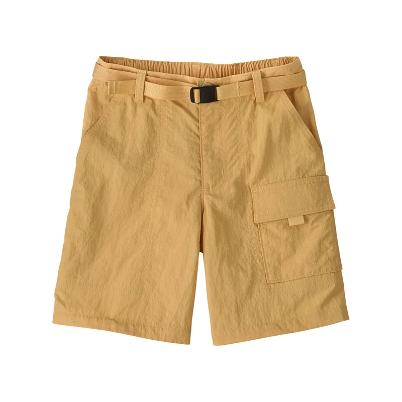 Детские шорты для мальчиков с принтом Outdoor Everyday Shorts Patagonia, Green/Buckhorn Green — фото 3