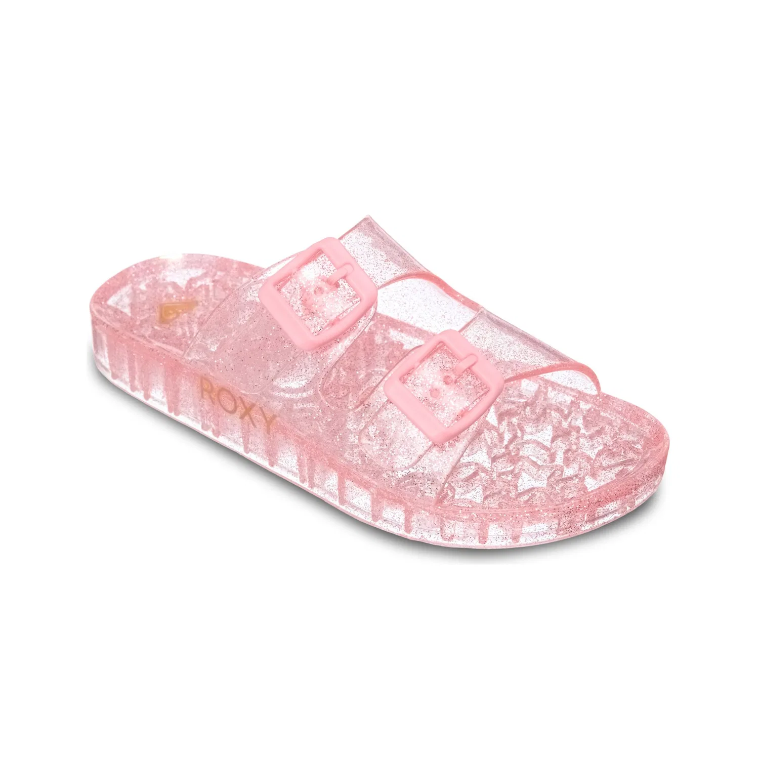 Детские сандалии-пантолеты с блестками Roxy, Plumerria