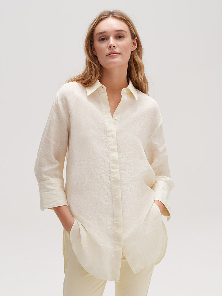 

Блуза OPUS Fython spirit, кремовый