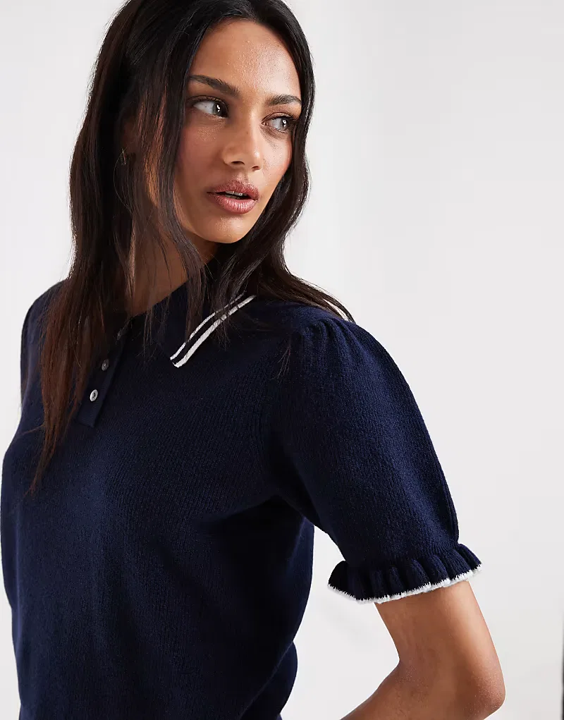 Супермягкая поло-рубашка Levi's с коротким рукавом, синий