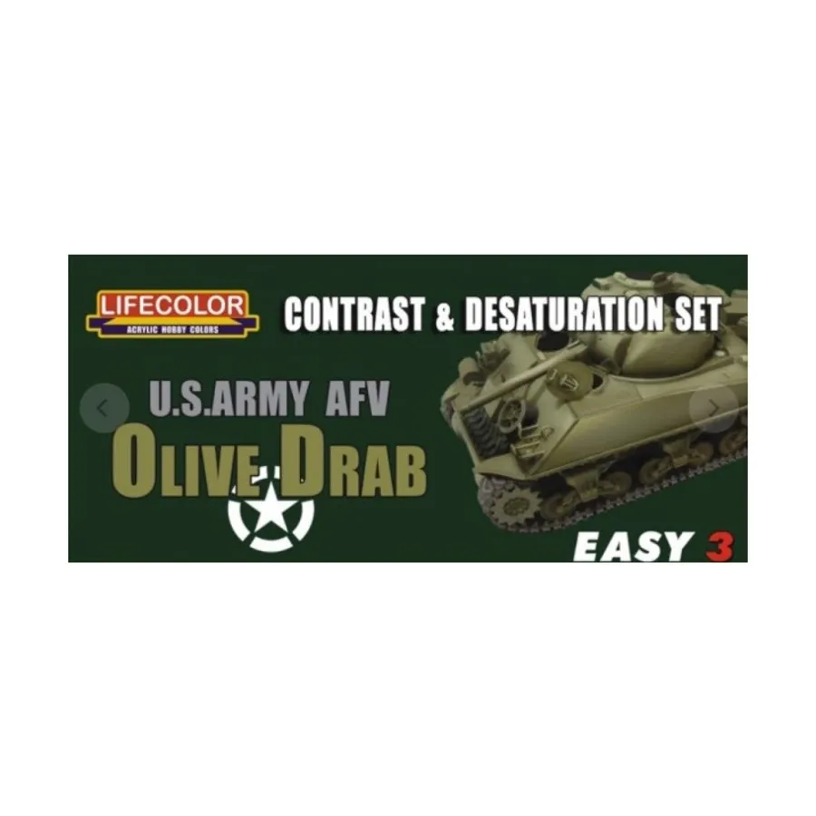 

ББМ армии США Olive Drab, Easy 3 Mini Sets