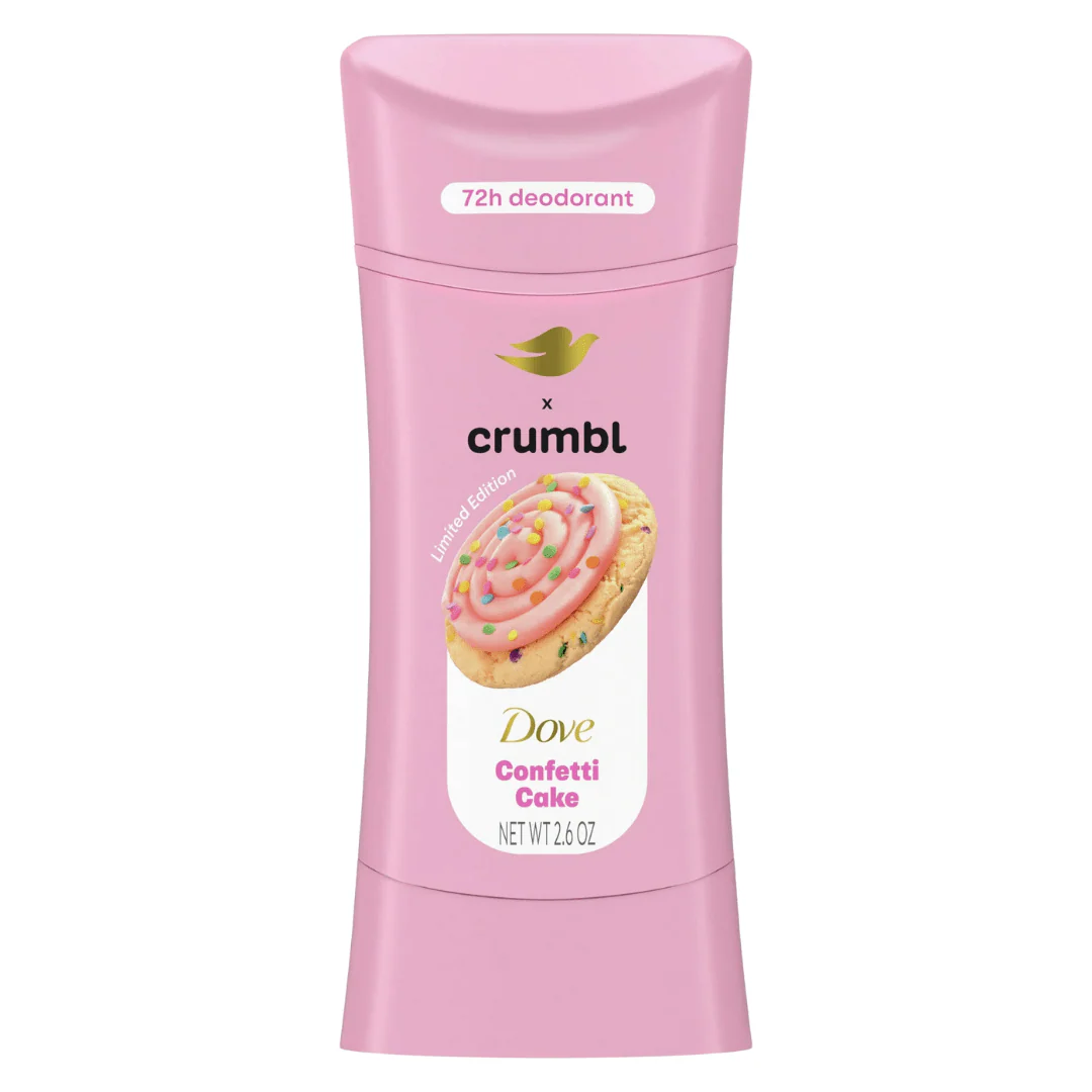 

Дезодорант Dove Crumbl Stick Crumbl Aluminum Free, Confetti Cake