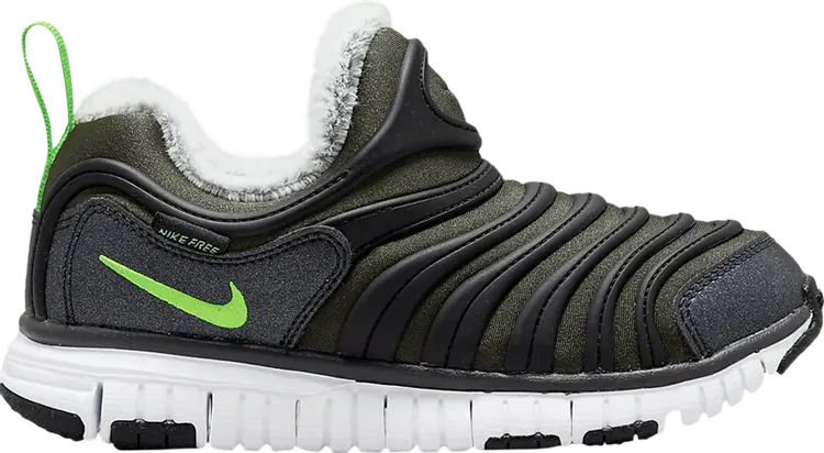 

Кроссовки Nike Dynamo Free SE PS 'Cargo Khaki Green Strike', зеленый