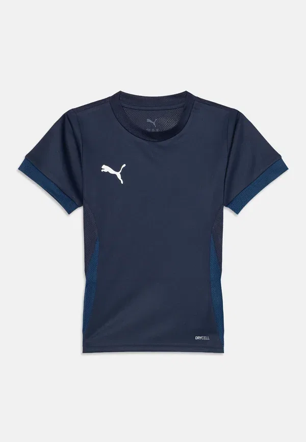 Футболка дышащая Puma, белый/темно-синий
