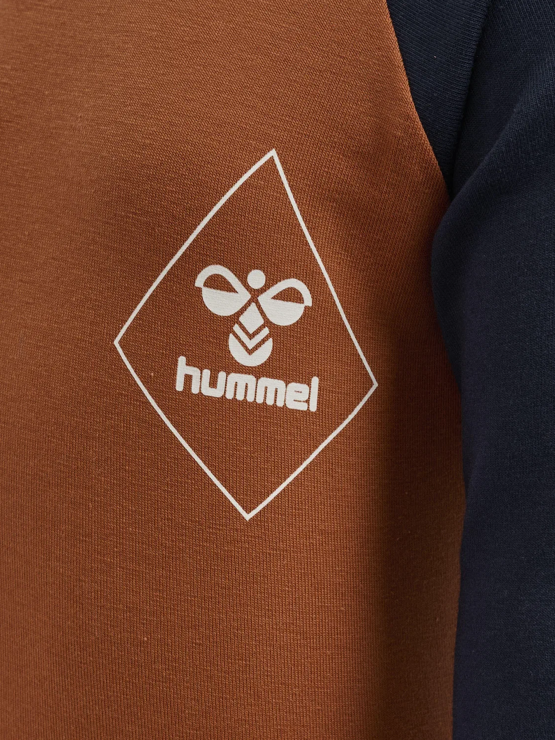 Детский боди-комбинезон с длинным рукавом Hmlceasar E-Sport Hummel, Braun / Schieferbraun / Braun — фото 4