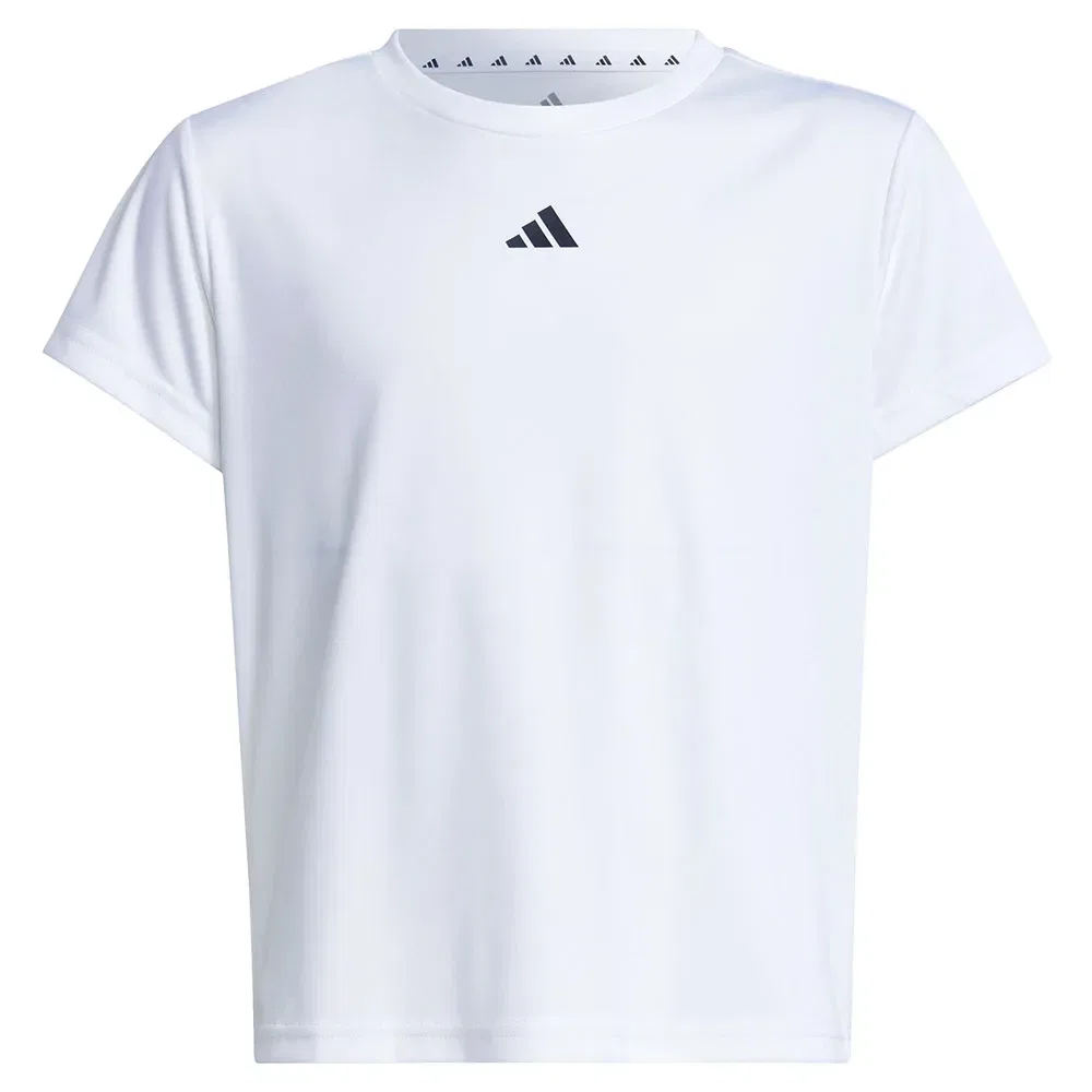 Футболка с коротким рукавом Regular Fit Logo Adidas, белый — фото 3