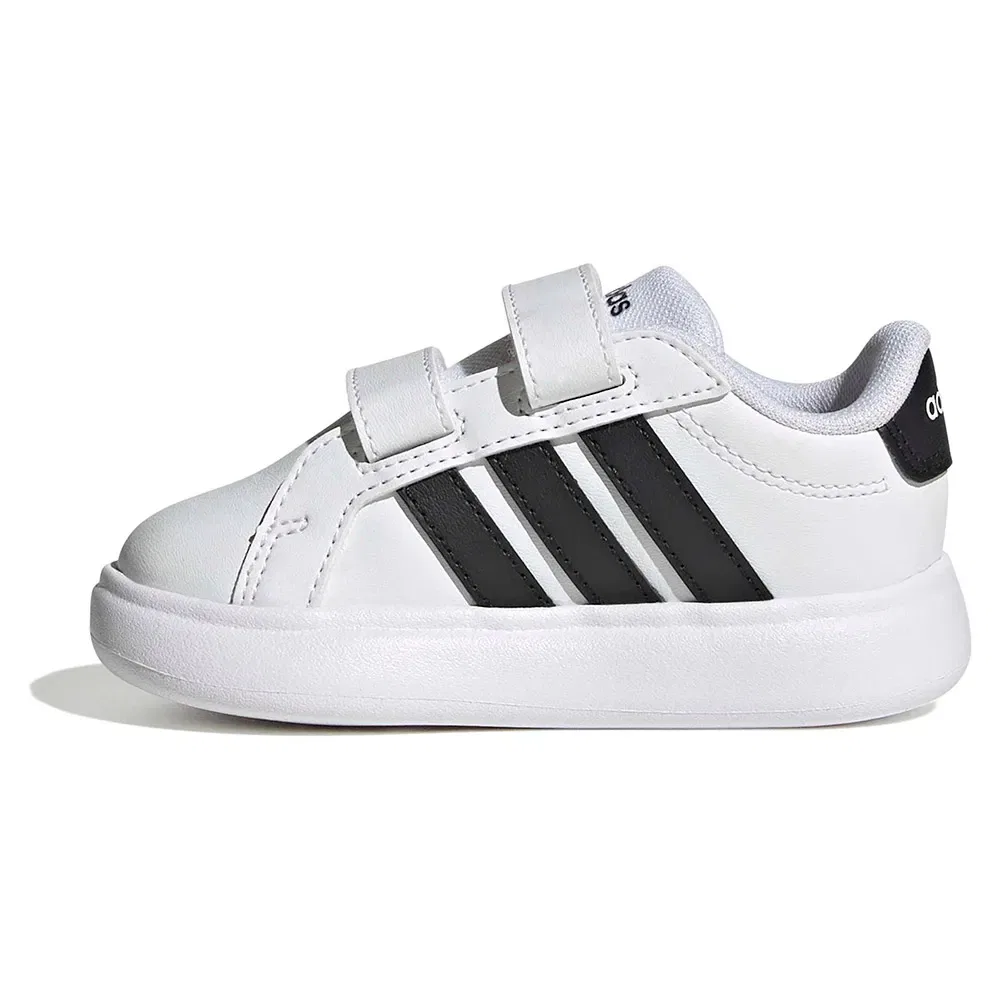 Кроссовки Grand Court 30 Bubble Adidas, белый — фото 3