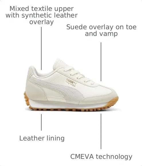 Детские кроссовки Easy Rider PUMA, Off-White — фото 3