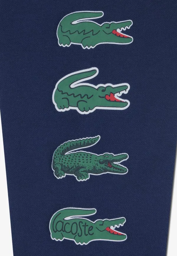 Толстовка с графическим принтом на молнии Lacoste, Marine — фото 4