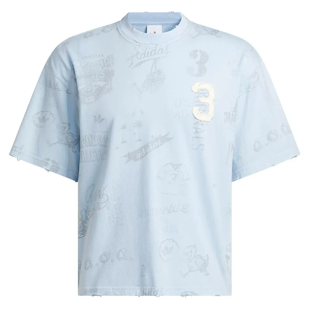 Мужская футболка с принтом Texas A&M Aggies Varsity Graphic Adidas Originals, Blue
