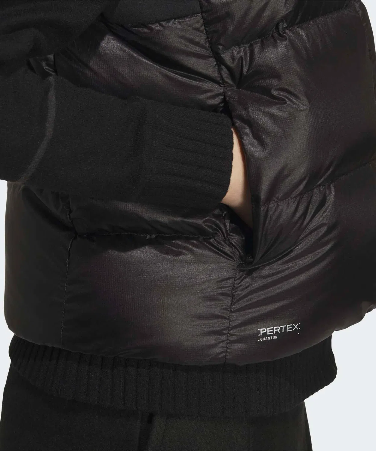 Женский жилет с принтом Pertex Quantum Full Zip Adidas Golf, Black — фото 4