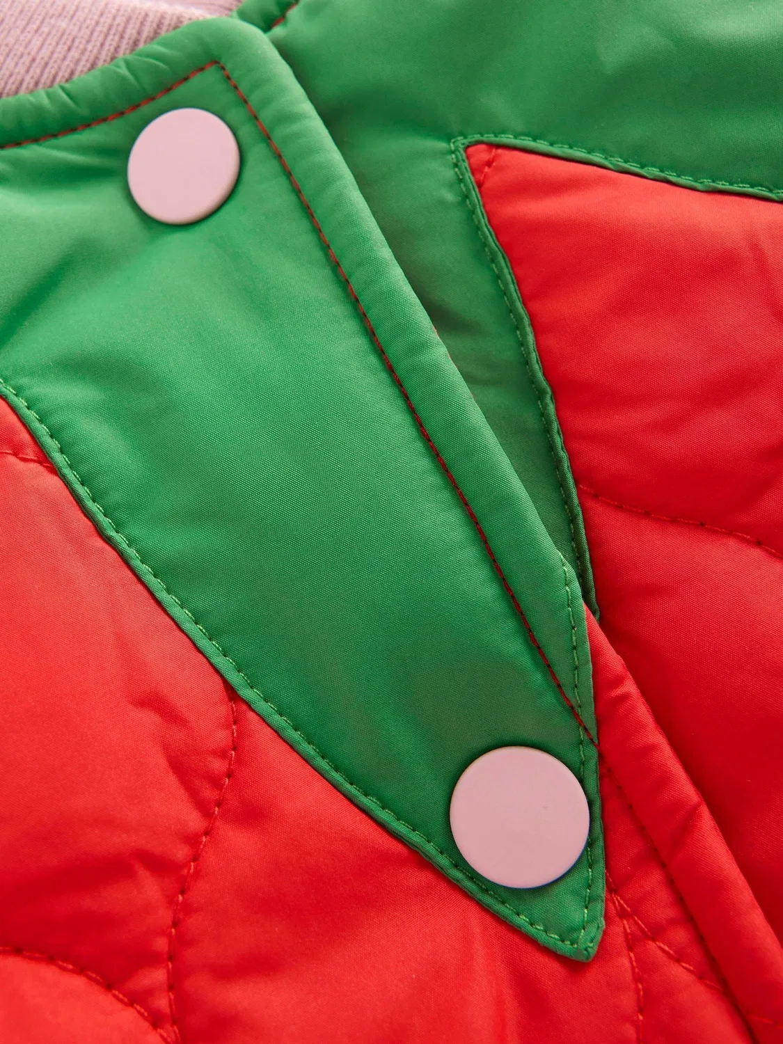 Куртка-бомбер детская, Strawberry Fun Boden, красный — фото 4