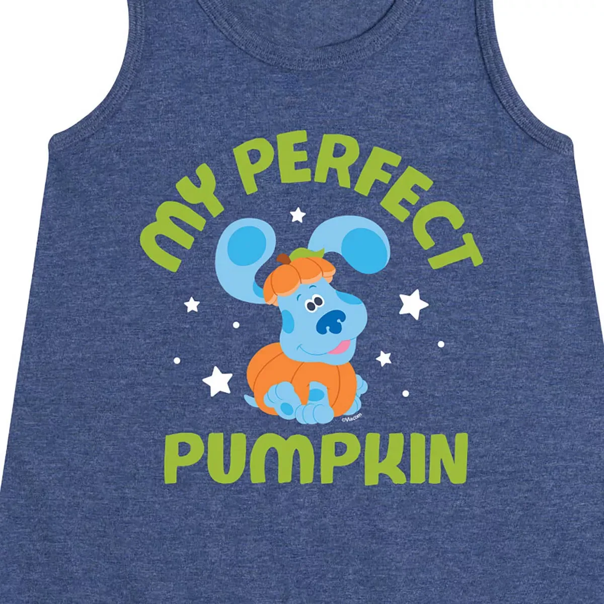 Детское платье-трапеция без рукавов Mommy's Perfect Pumpkin Blue's Clues & You!, Heather Navy — фото 2