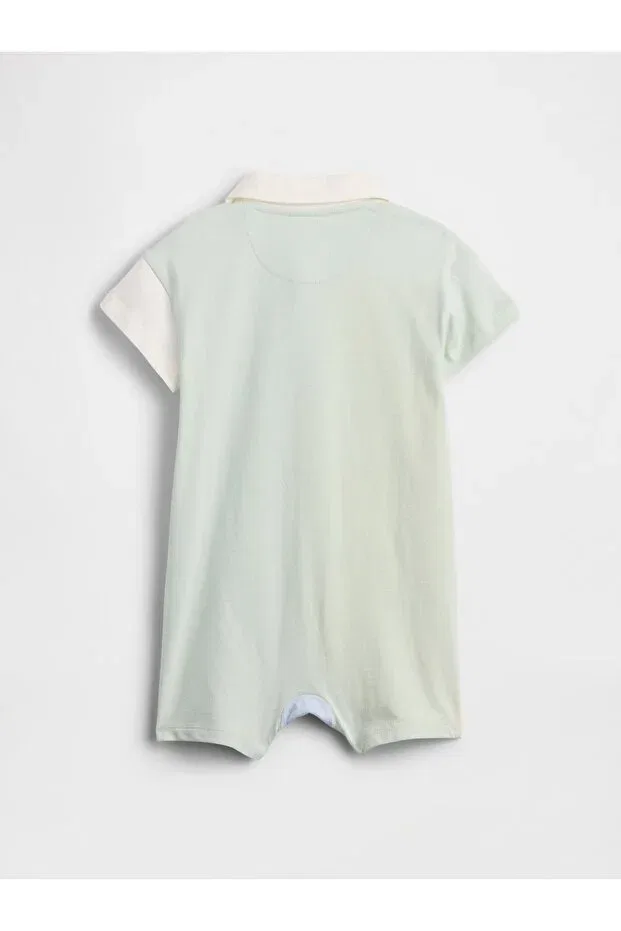 Детский комбинезон для мальчиков с коротким рукавом Brannan Bear Polo Gap, Multicolor — фото 4