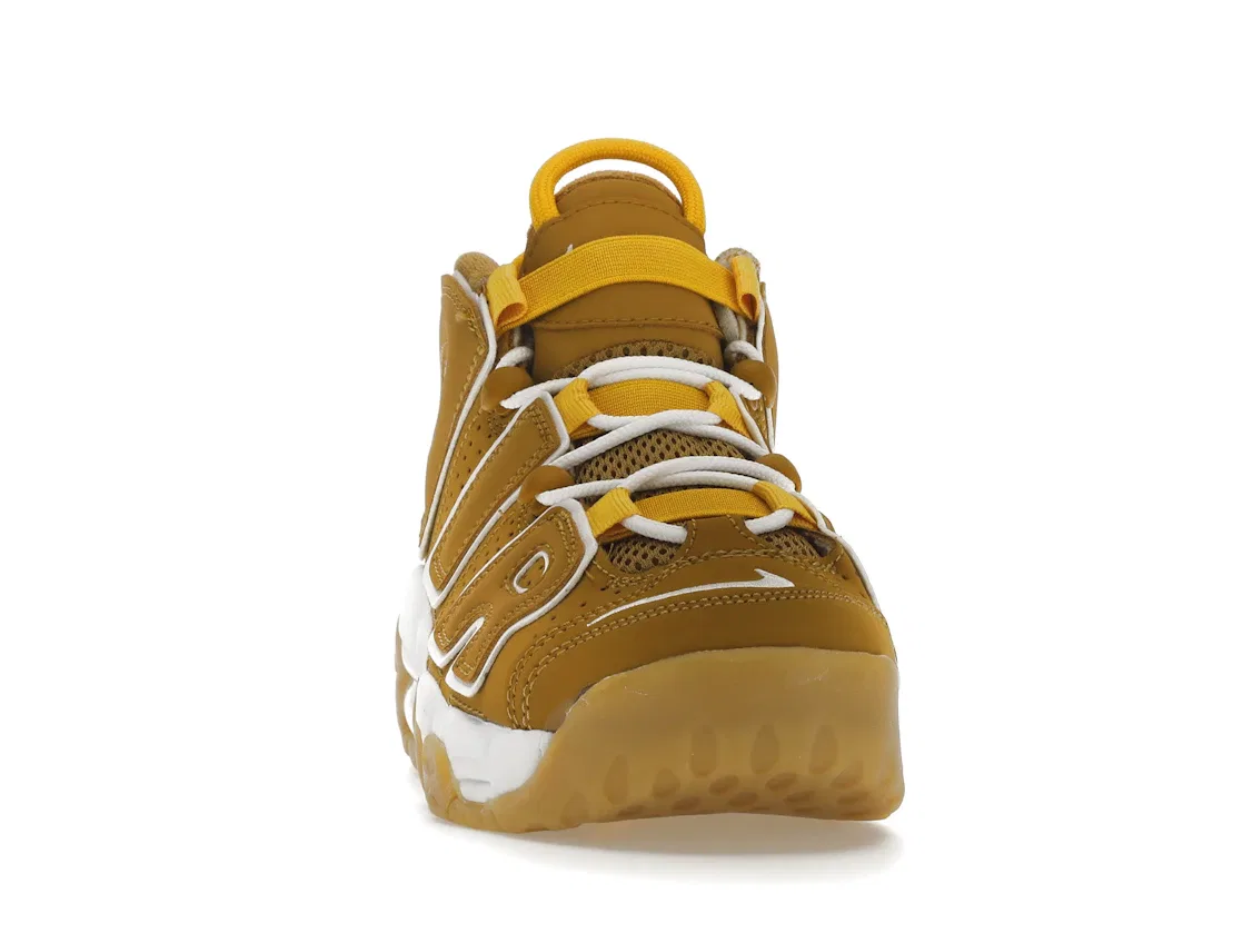 Детские кроссовки Lifestyle с полноразмерной подушкой Max Air Nike Air More Uptempo Nike, Wheat/Wheat/White — фото 2