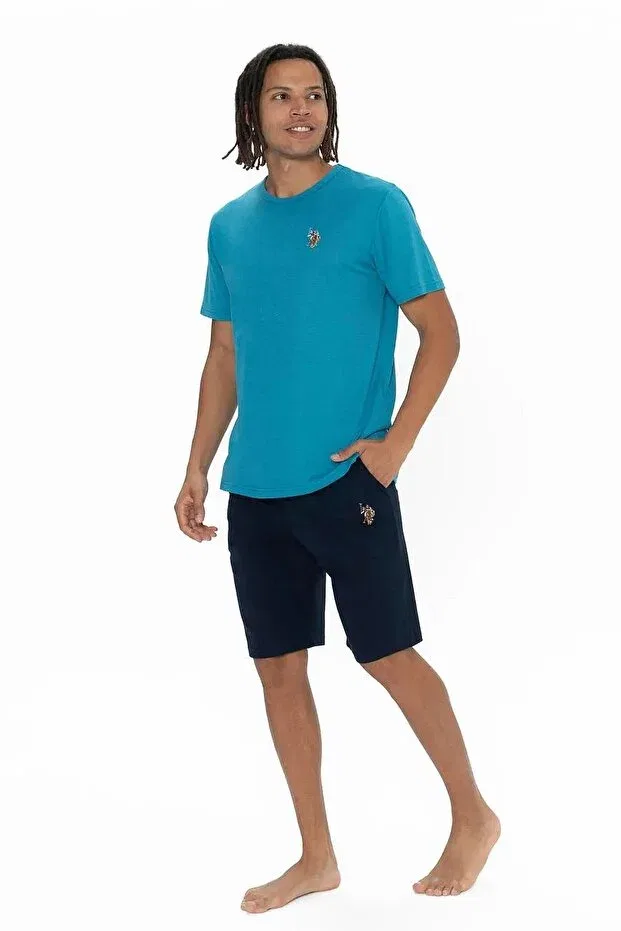 Мужской комплект пижам с коротким рукавом U.S. Polo Assn., Oil