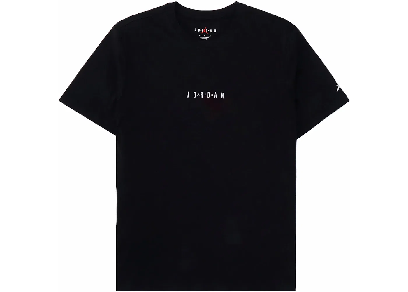 Мужская футболка с коротким рукавом Jordan T-shirt, Black/White